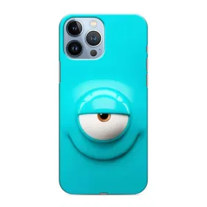 Силиконовые Чехлы (смешные стикеры) для iPhone 13 Pro (Одноглазик)