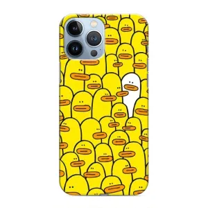 Силиконовый бампер с картинкой животных для iPhone 13 Pro (Особенный)