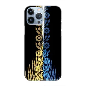 Силіконовый Чохол на iPhone 13 Pro (Патріотична вишиванка)
