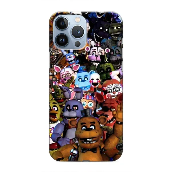 Чехол с рисунком «Персонажи Фредди» для iPhone 13 Pro Чехол с рисунком «Персонажи Фредди» для iPhone 13 Pro