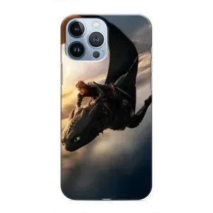 Чехол дракон Беззубик для iPhone 13 Pro (Полет Беззубика)