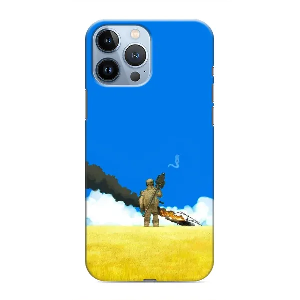 Чехол с рисунком «Попадание» для iPhone 13 Pro Чехол с рисунком «Попадание» для iPhone 13 Pro