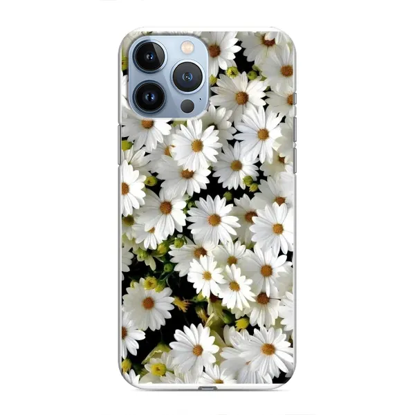 Чехол с рисунком «Рамка в ромашках» для iPhone 13 Pro Чехол с рисунком «Рамка в ромашках» для iPhone 13 Pro