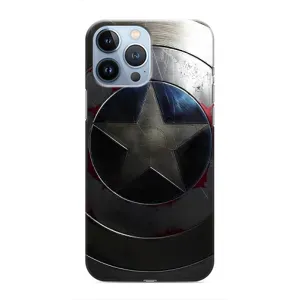 Чохол с Щітом Капітана Америки на iPhone 13 Pro (Ретро Щит Капітана)