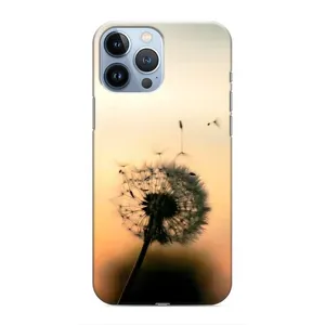 Силиконовый Чехол с одуванчиками на iPhone 13 Pro (Роздумаханый одуванчик)