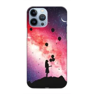 Силиконовые Чехлы Любимому человеку для iPhone 13 Pro (Шарики в небе)