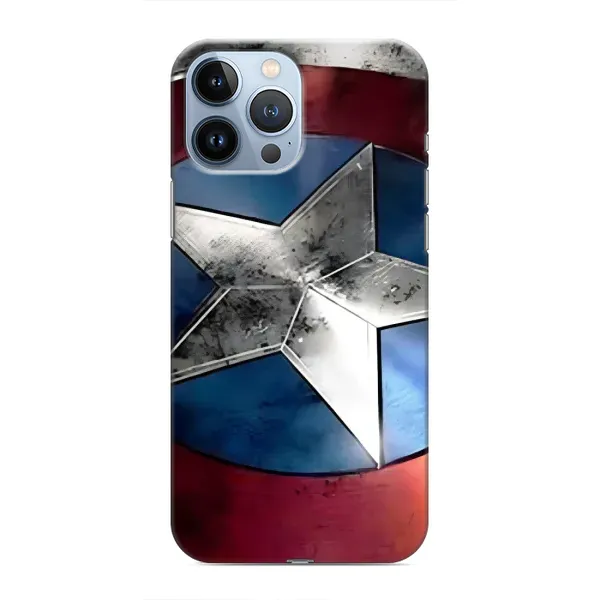 Чехол с рисунком «Щит Капитана Америки» для iPhone 13 Pro Чехол с рисунком «Щит Капитана Америки» для iPhone 13 Pro