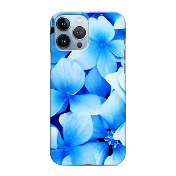 Чехол с рисунком «Синие цветы» для iPhone 13 Pro Чехол с рисунком «Синие цветы» для iPhone 13 Pro