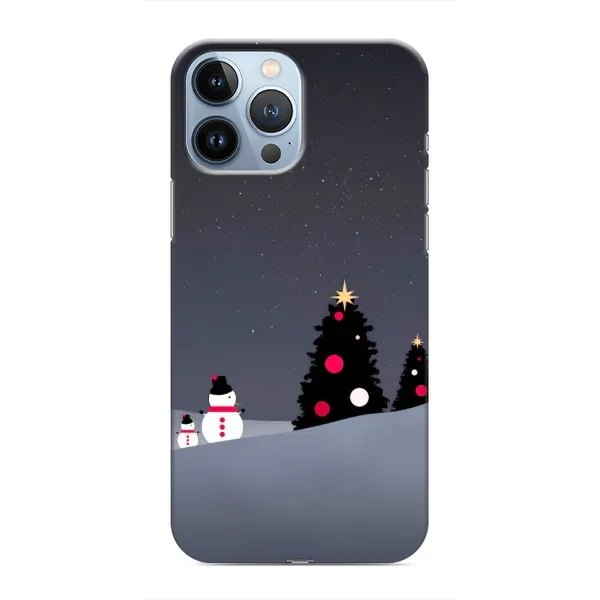 Чехол с рисунком «Снеговички» для iPhone 13 Pro Чехол с рисунком «Снеговички» для iPhone 13 Pro
