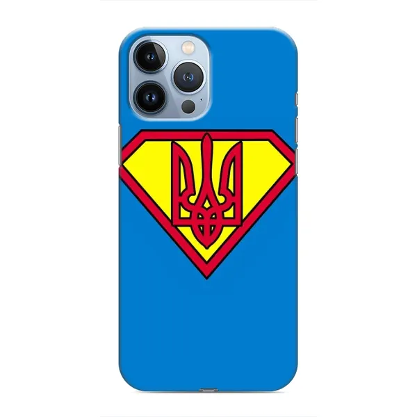 Чехол с рисунком «Super - Герб» для iPhone 13 Pro Чехол с рисунком «Super - Герб» для iPhone 13 Pro