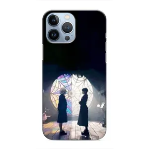 Чехлы с принтом Уэнсдей на iPhone 13 Pro (Уэнсдей и Энди)