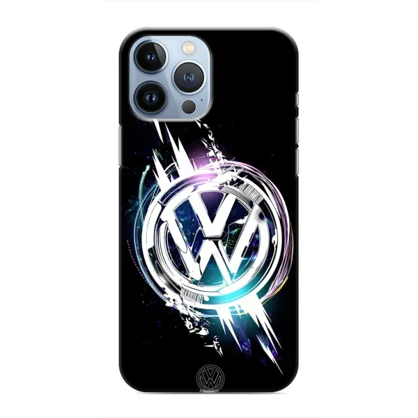 Чехол с рисунком «Volkswagen на черном» для iPhone 13 Pro Чехол с рисунком «Volkswagen на черном» для iPhone 13 Pro