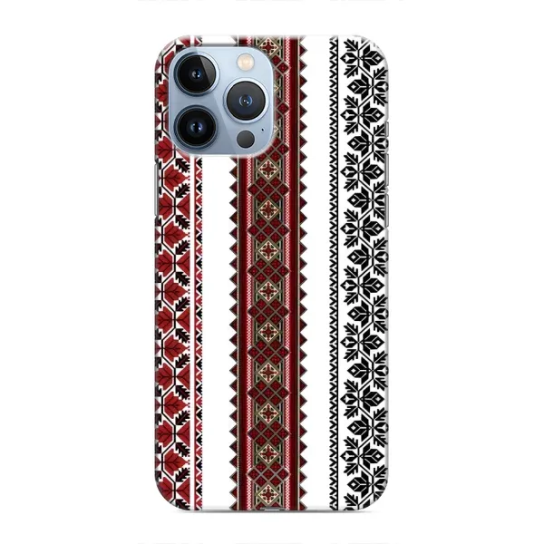 Чехол с рисунком «Вышиваночки» для iPhone 13 Pro