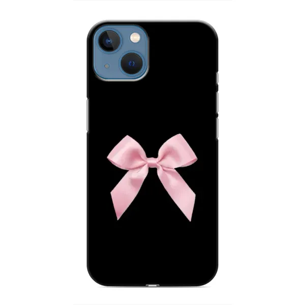 Чохол з малюнком «Бант на чорному» для iPhone 13