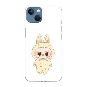 Чехол с принтом Лабубу для iPhone 13 (Бежевый Лабубу)