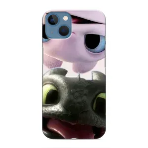 Чехол дракон Беззубик для iPhone 13 (Беззубик и Дневная Злость)