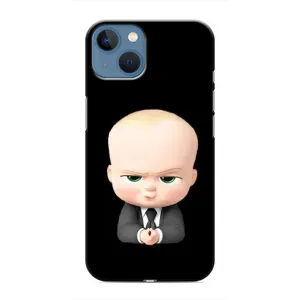 Мультяшный принт на Чехол для Айфон 13 (Бос)