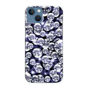 Чехол (Дорого -богато) на iPhone 13 (Бриллианты)