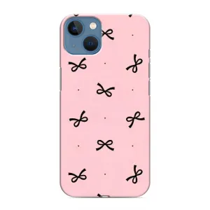 Чохол з малюнком «Чорні бантики» для iPhone 13