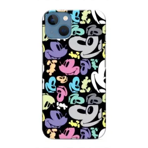 Чехлы с принтом Микки Маус на iPhone 13 (Цветной Микки Маус)
