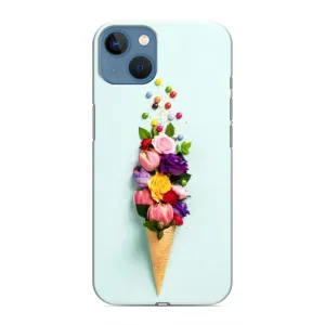 Чехлы с тематикой "ЦВЕТЫ" на iPhone 13 (Цветок-мороженное)