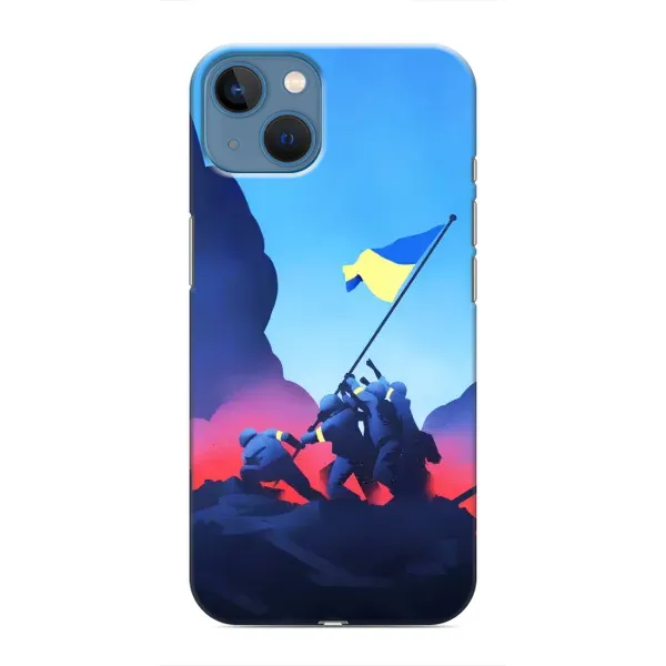 Чехол с рисунком «Деокупація» для iPhone 13 Чехол с рисунком «Деокупація» для iPhone 13