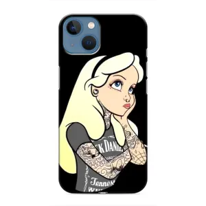 Чехол Стильные девушки на iPhone 13 (Девушка обиделась)