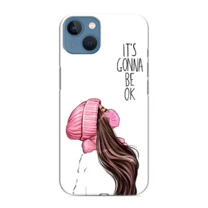 Чехол Стильные девушки на iPhone 13 (Девушка в маске)
