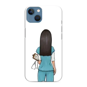 Силиконовый бампер (Работники) на iPhone 13 (Доктор)