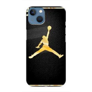 Силіконовый Чохол Nike Air Jordan на Айфон 13 (Джордан 23)