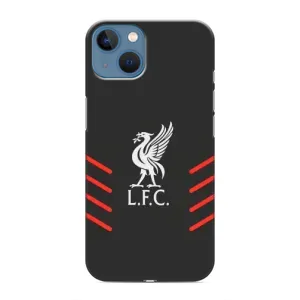 Силиконовые Чехлы принт Футбол на iPhone 13 (Эмблема Liverpool)