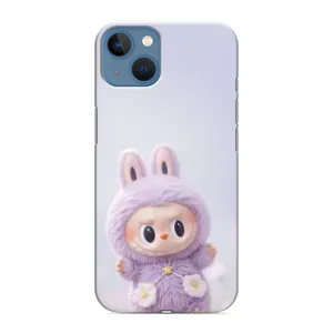 Чехол с принтом Лабубу для iPhone 13 (Фиолетовый Лабубу)