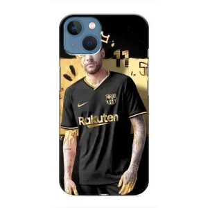 Силиконовый Чехол iPhone 13 (Gold Neymar)