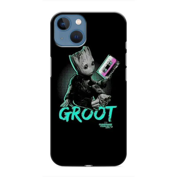 Чехол с рисунком «Groot» для iPhone 13