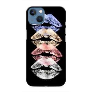 Чехол Стильные девушки на iPhone 13 (Губы)