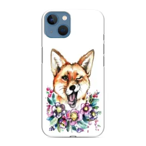 Чехол с Лисичкой для iPhone 13 (Хитрая лиса)