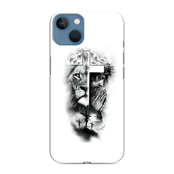 Чехол с рисунком «История Христа» для iPhone 13 Чехол с рисунком «История Христа» для iPhone 13