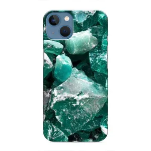 Чехол (Дорого -богато) на iPhone 13 (Изумруд)