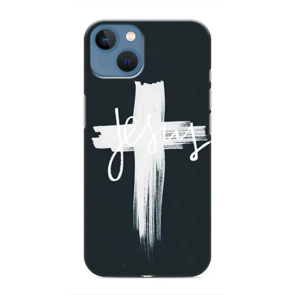 Чехол с рисунком «Jesus» для iPhone 13 Чехол с рисунком «Jesus» для iPhone 13