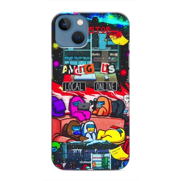Чехол с рисунком «Команда 2» для iPhone 13 Чехол с рисунком «Команда 2» для iPhone 13