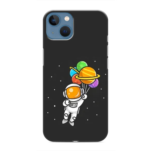 Чехол с рисунком «Космонавт с шариками» для iPhone 13 Чехол с рисунком «Космонавт с шариками» для iPhone 13