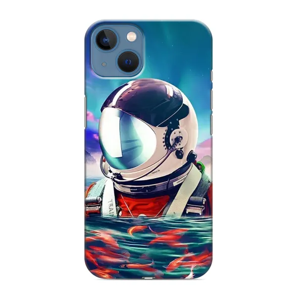 Чехол с рисунком «Космонавт в воде» для iPhone 13 Чехол с рисунком «Космонавт в воде» для iPhone 13
