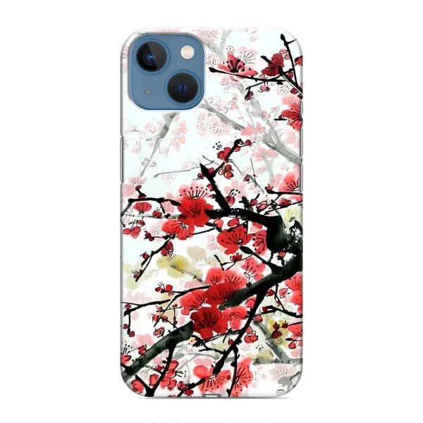 Чехол с рисунком «Красивая Сакура» для iPhone 13 Чехол с рисунком «Красивая Сакура» для iPhone 13
