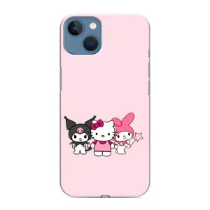 Чехол с персонажем Куроми на iPhone 13 (Куроми Мелоди Китти)