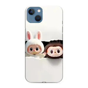 Чехол с принтом Лабубу для iPhone 13 (Фигурки Labubu)