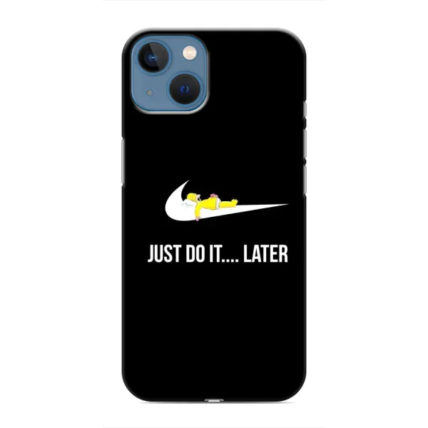 Чехол с рисунком «Later» для iPhone 13 Чехол с рисунком «Later» для iPhone 13