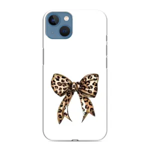 Чохол з малюнком «Леопардовий бант» для iPhone 13
