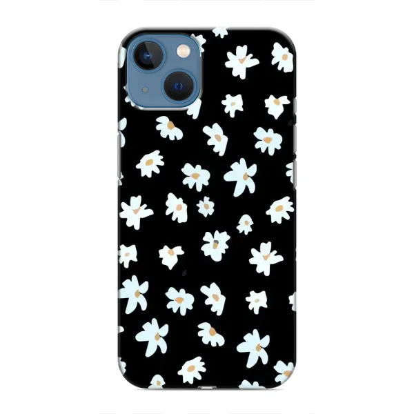 Чехол с рисунком «Маленькие ромашки» для iPhone 13