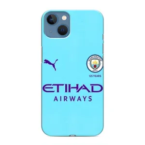 Силиконовые Чехлы принт Футбол на iPhone 13 (Man City)