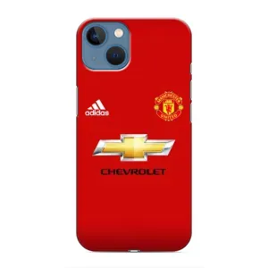 Силиконовые Чехлы принт Футбол на iPhone 13 (Man United)
